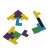 Holz-Tetris-Puzzle-Spiel-Teile, 40 Teile