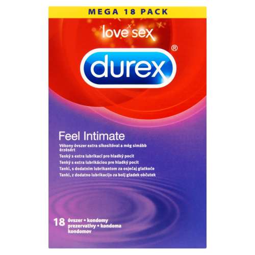 Durex Feel Intimate Condom 18ks