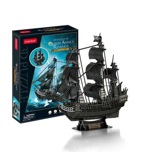 Puzzle 3D Corabia piratilor din 155 piese CubicFun 32501534