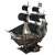 CubicFun Queen Anne's Revenge 3D Puzzle, 180 Teile, schwarzes Piratenschiff Modell, zusammengebaut