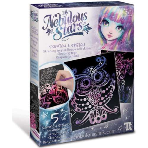 Nebulous Stars Kreatív játék - Scratch & Sketch képkarcoló készlet 31778276