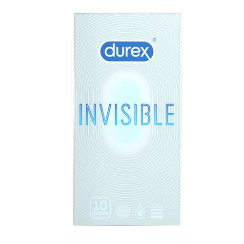 Durex Invisible extreme thin extra sensitive kondóm 10ks