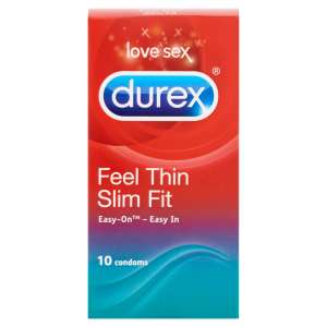 Durex Feel Thin Slim Fit Óvszer 10db 31778347 