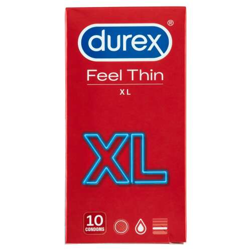 Kondóm Durex Feel Thin XL 10ks