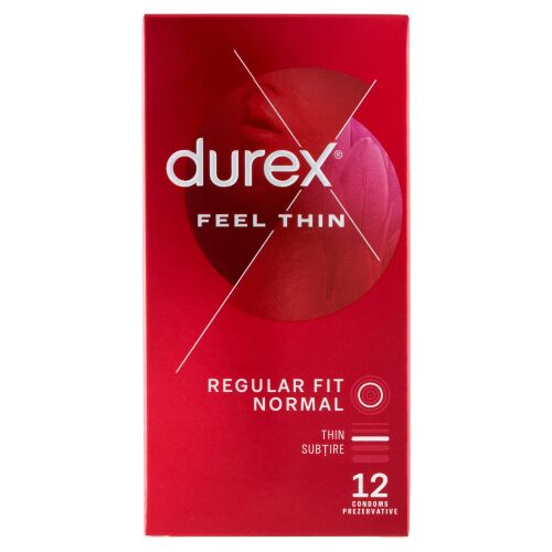 Durex Feel Thin Óvszer 12db 126853423