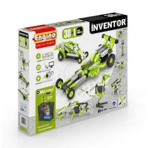 Joc de construcție - Vehicule moderne Engino Inventor 30in1 #verde-gri