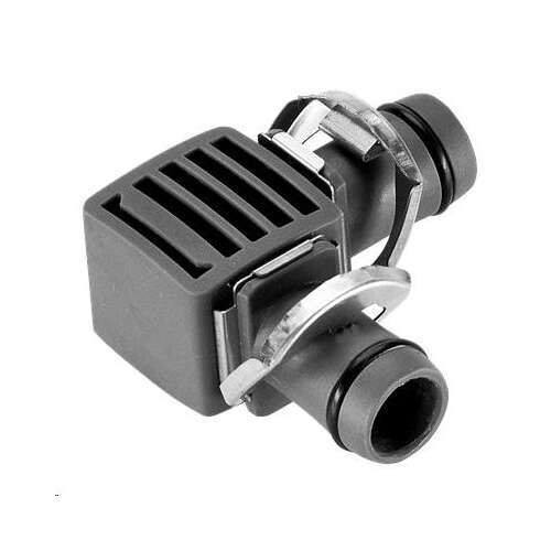 L-образен конектор Gardena за Micro-Drip-System, 13 mm (1/2 инча), 2 броя