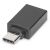Adapter DIGITUS USB 3.0 SuperSpeed Typ USB C/USB A M/Ż czarny 65640688