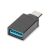 Adapter DIGITUS USB 3.0 SuperSpeed Typ USB C/USB A M/Ż czarny 65640688