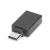 Adapter DIGITUS USB 3.0 SuperSpeed Typ USB C/USB A M/Ż czarny 65640688