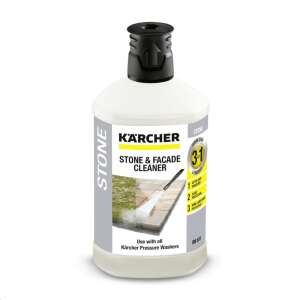 Karcher Soluție curățare piatră și fațade 3-în-1, sticlă 1 litru - Produse de curățare generală