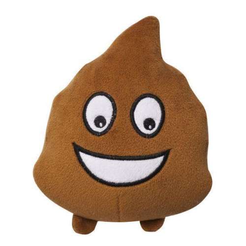 Imoji brown kaki plush ball 11cm 31778525