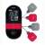 Beurer EM 59 HEAT digital TENS/EMS device with heating function, black and red, with 4 electrodes