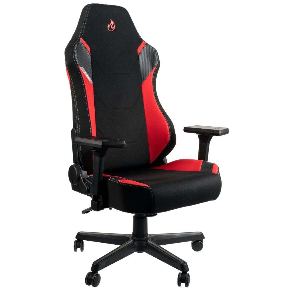 Nitro concepts x1000 gamer szék fekete-piros (nc-x1000-br)