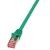 Kabel sieciowy RJ45, CAT 6 S/FTP [1x wtyczka RJ45 - 1x wtyczka RJ45] 7,5 m, zielony LogiLink 65644173