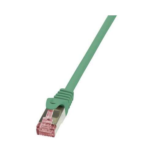 LogiLink RJ45 network cable, CAT 6 S/FTP, 7.5m, green