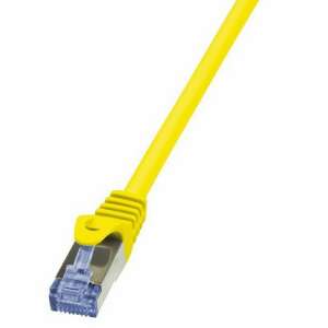 Sieťový kábel LogiLink CAT 6A S/FTP, žltý, 3 metre, konektor RJ45 - Káble a príslušenstvo