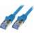 LogiLink 10G S/FTP PIMF PrimeLine patch cable CAT6A 0.25m blue (CQ3016S)