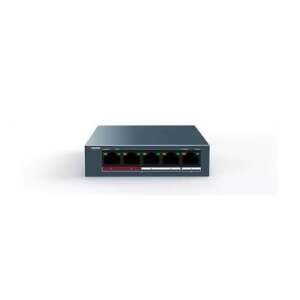 Switch PoE Gigabit Hikvision DS-3E0105P-E/M cu 5 porturi - Hikvision Switch-uri
