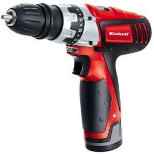 Einhell TC-CD 12 Li akkumulátoros fúró-csavarozó, piros és fekete, 12V, 1.3Ah - Einhell