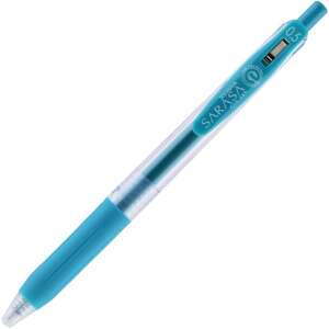 Zebra Sarasa Clip 0,5 blaugrüner Gel-Stift - Kugelschreiber