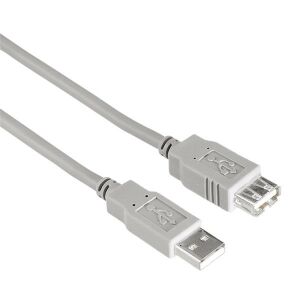 Hama 200905 FIC A-A 1.8m USB 2.0 Extension Cable - Data Cable