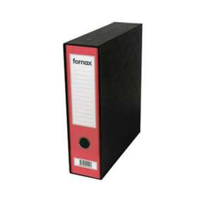 Fornax Prestige A4 lever arch file, red, 8cm - Fornax