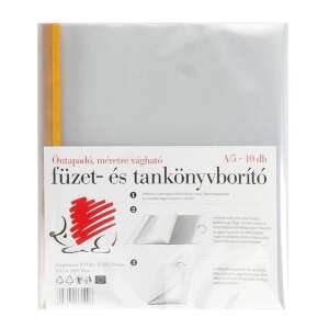 ICO Süni A5 selbstklebende Notizbuchhüllen, 10er Pack - ICO