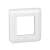 Legrand KE-Line Program Mosaic biely rám pre jeden spínač