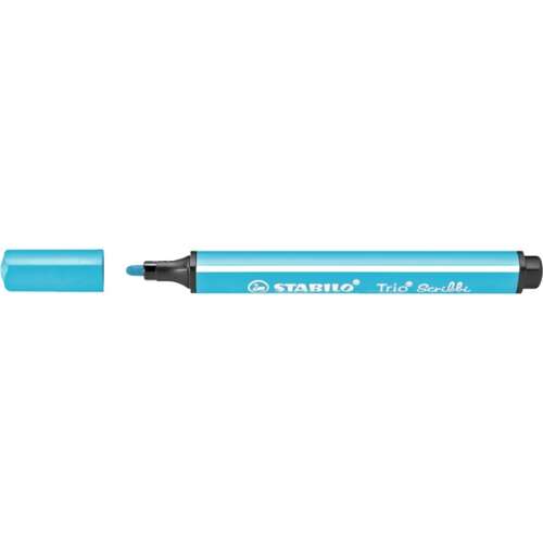 Stabilo Trio Scribbi light blue marker pen