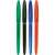 Uniball Signo Gelstick 0.7 mm gel pen set of 4 colors: green, black, blue, red