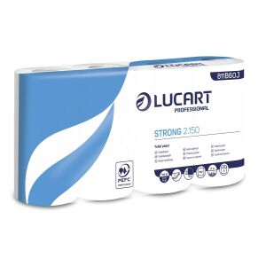 LUCART Strong Toalettpapír - 8x150 Lap