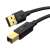 UGREEN US135 USB 2.0 A to B printer cable, gold-plated connectors, black