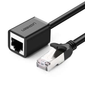 UGREEN RJ45 Ethernet Verlängerungskabel mit Metallstecker, Cat. 6, 2m, schwarz - Ugreen