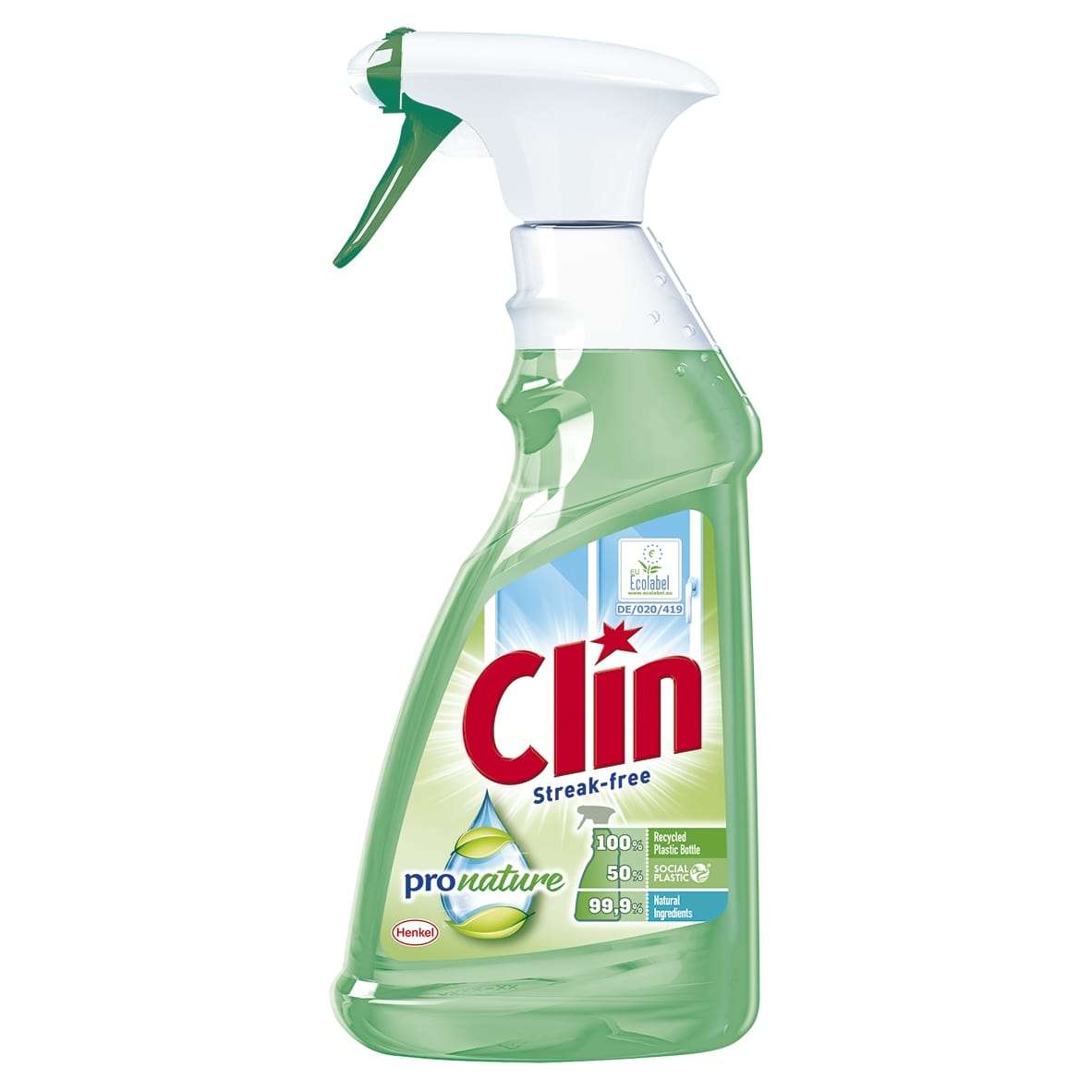 Clin ProNature Ablaktisztító spray 500ml