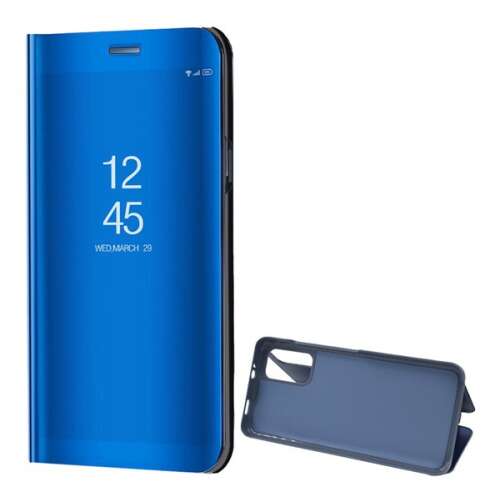 Xiaomi Redmi 9T/Poco M3 Tükör Flip Tok - Kék
