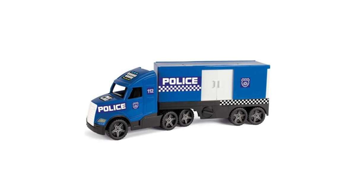 Wader Magic Truck Illuminated police truck 80cm