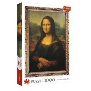 Pudełko z puzzlami Trefl Mona Lisa 1000 elementów - Trefl Puzzle