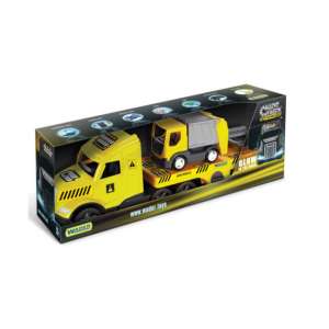 Wader Magic Truck Technic - Illuminated truck with garbage truck 80cm 31779658 - Work machine for children