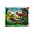 Trefl Puzzle - Dinosaurus 25 dielikov, farebný puzzle s rôznymi dinosaurami v džungli