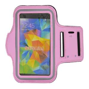 Rózsaszín karpánt futáshoz és sportoláshoz, kompatibilis 5 hüvelykes telefonokkal, mint például az Apple iPhone 12 mini - Acer