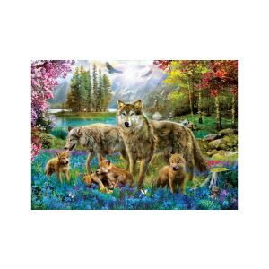 Trefl Wolfsfamilie 1000 Teile Puzzle - Puzzle