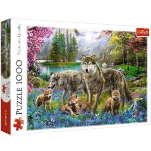 Trefl Puzzle - Farkas család 1000db 31779732 Puzzle - Sport - Állatok