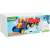 Wader Giant Tractor with Trailer, red, blue, yellow, green toy tractor with trailer for kids, 102cm
