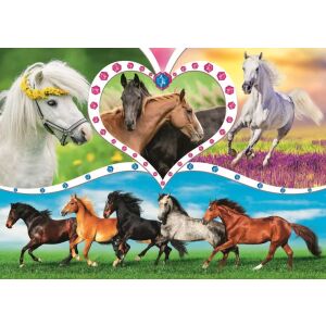 Trefl Puzzle - Beautiful Horses, 200 pieces - Trefl Puzzle