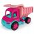 Wader Giant Dump Truck for Girls, Pink and Blue, 55cm