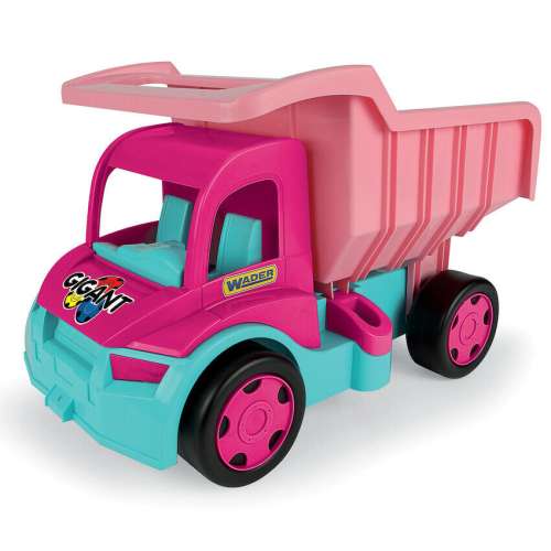 Wader Giant Pink Dump Truck for Girls, 55cm