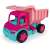 Wader Giant Pink Dump Truck for Girls, 55cm, front view
