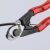 KNIPEX Drótkötélvágó - Olló - 190 mm 146510109