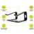 Port Connect ergonomic aluminum laptop stand features